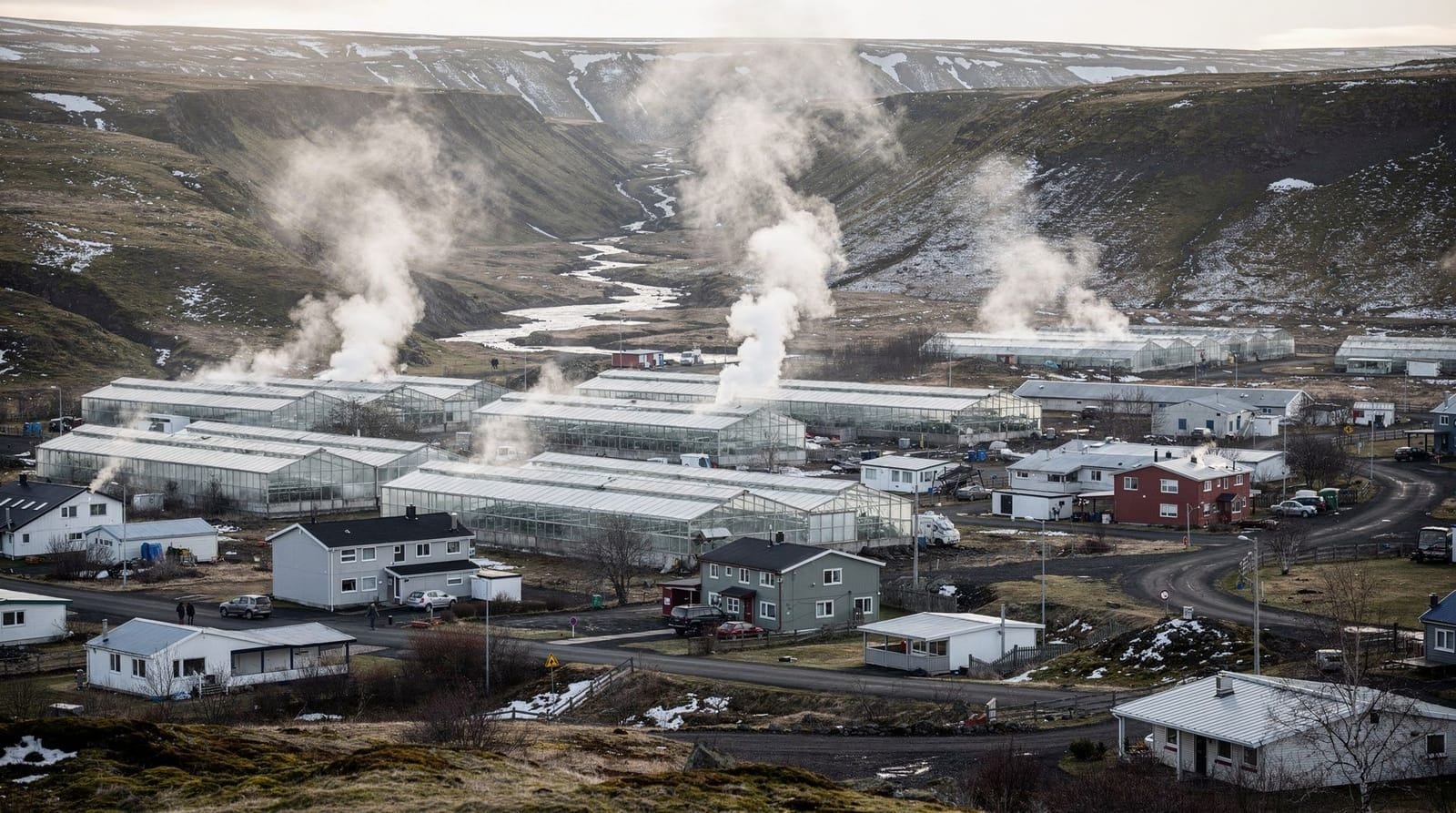 Hveragerði — città geotermica, serre e escursione al fiume caldo
