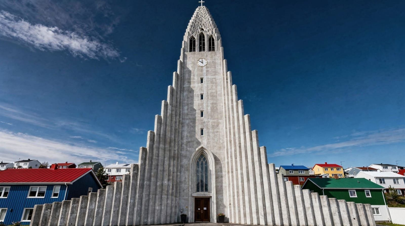 Hallgrímskirkja and Reykjavík's landmark buildings